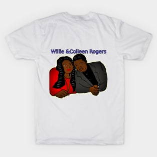 Willie and Colleen Rogers wedding Tee T-Shirt